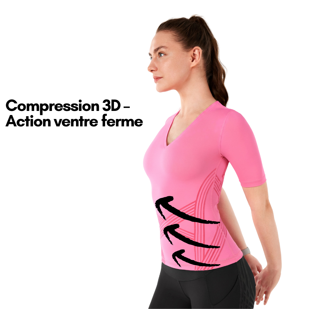 Tee-shirt Luveon Col en V
